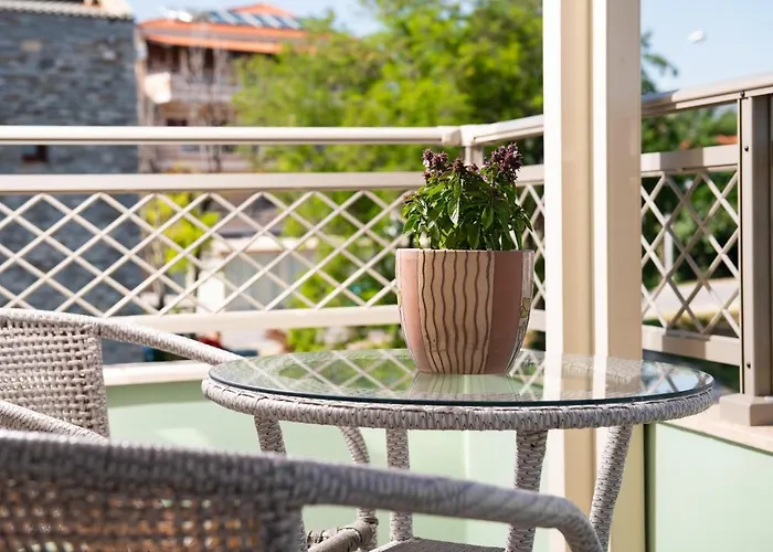 Anthelion Oda ve Kahvaltı Limenaria (Thasos)