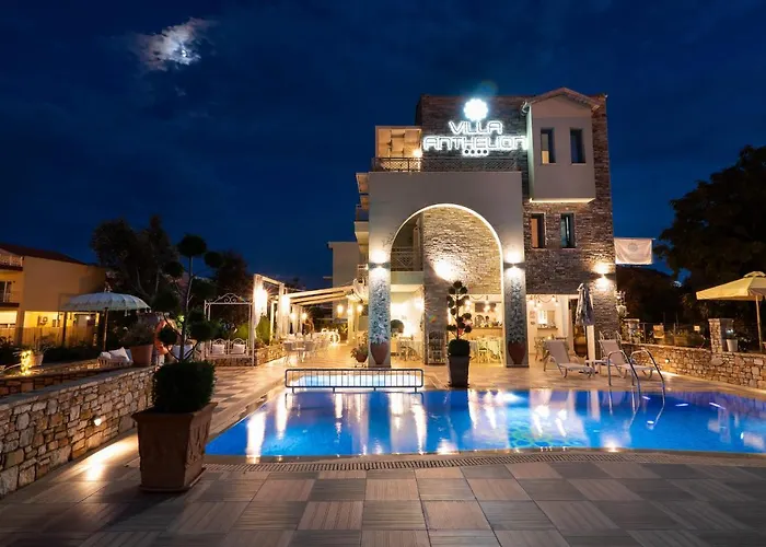 Anthelion Oda ve Kahvaltı Limenaria (Thasos)